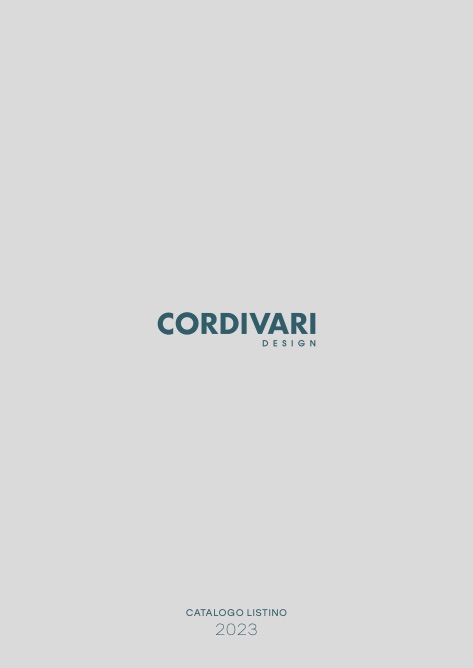 Cordivari Design - Price list 2023 (Rev. 03)