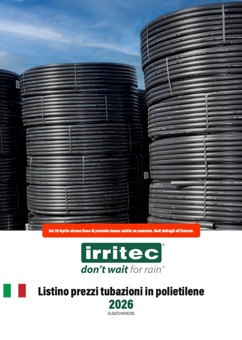 Irritec - Прайс-лист Tubazioni in polietilene