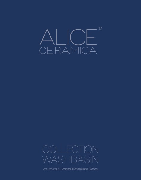 Alice Ceramica - Catalogo COLLECTION WASHBASIN