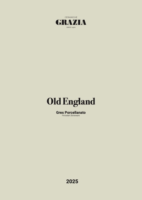 Ceramiche Grazia - Catalogue Old England 2026