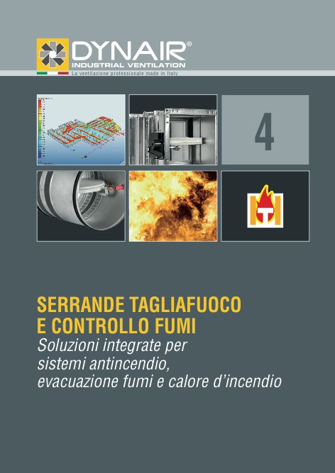 Dynair - Catálogo 4 - SERRANDE TAGLIAFUOCO E CONTROLLO FUMI