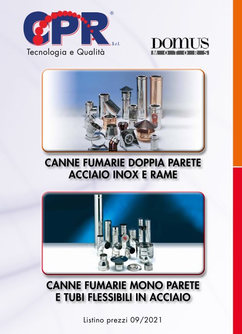 Cpr - Price list CANNE FUMARIE