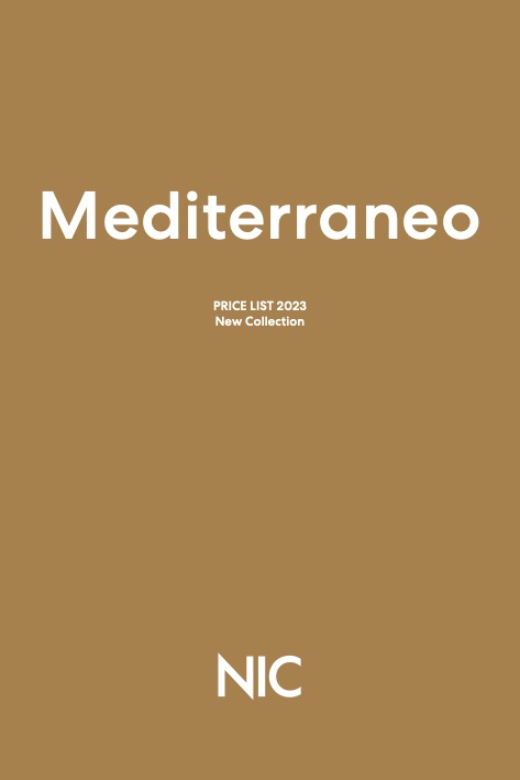 Nic Design - Price list MEDITERRANEO