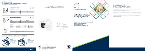 Acqua Brevetti - Catalogue AFFINATORI E FRIGO-GASATORI LINEA DOMESTICA E PROFESSIONALE