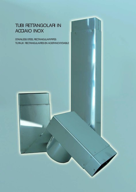 Multiclima - Catálogo Tubi rettangolari in acciaio INOX