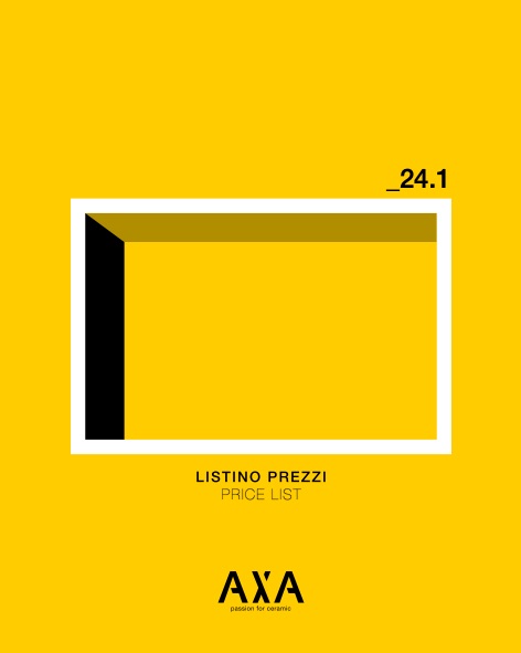 Axa Ceramica - Listino prezzi 2026