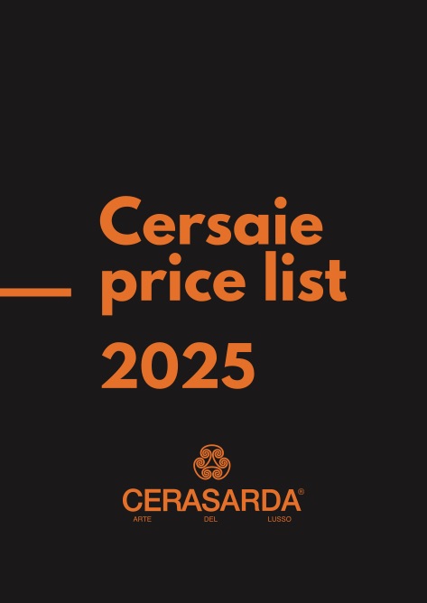 Cerasarda - Прайс-лист CERSAIE 2025
