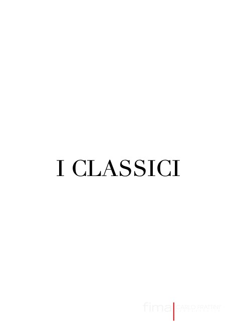 Fima Carlo Frattini - Catálogo I CLASSICI
