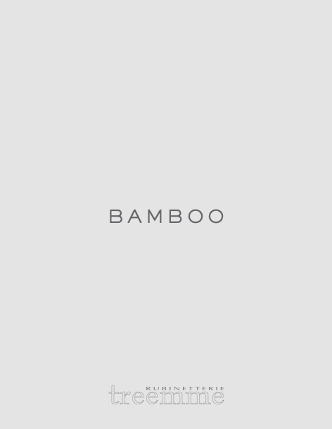 Rubinetterie Treemme - Katalog Bamboo