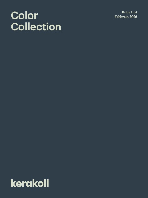 Kerakoll - Price list Color Collection