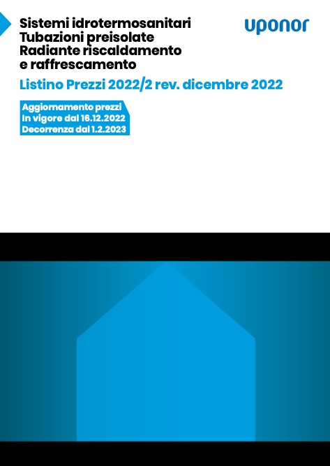 Uponor - Price list 2022/2 rev.