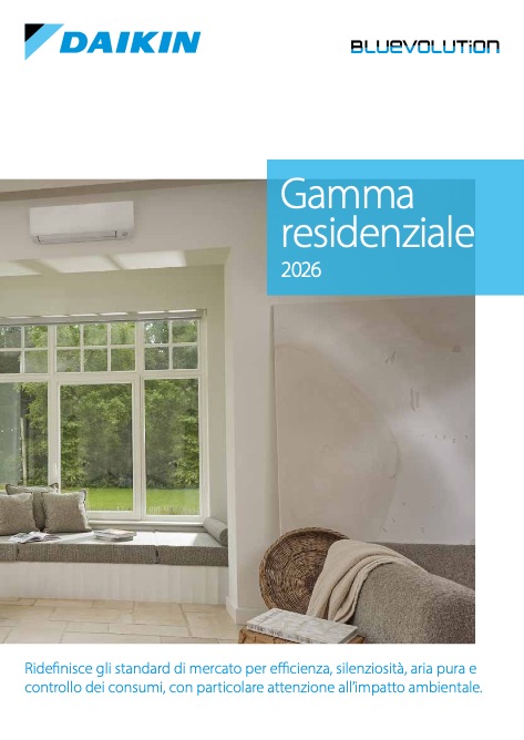 Daikin - Catálogo Bluevolution Gamma Residenziale