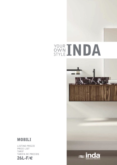 Inda - Price list Mobili