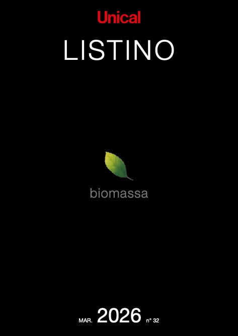 Unical - Listino prezzi BIOMASSA