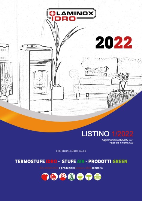 Laminox - Lista de precios Termostufe 1/2022 (Agg.to 02/2022 rev.1)