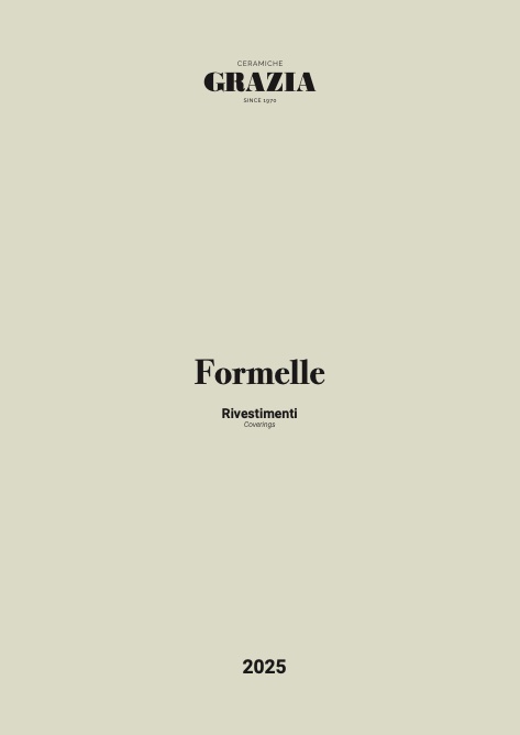 Ceramiche Grazia - Catalogue Formelle 2025