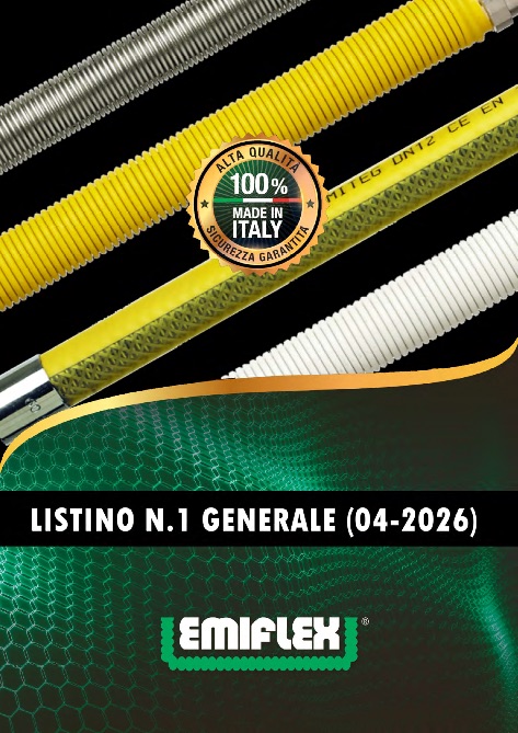 Emiflex - Price list N°1 GENERALE