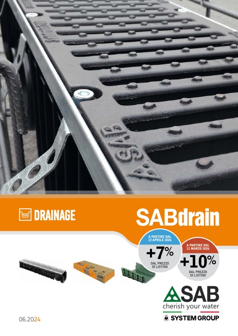 Sab - 价目表 SABDRAIN