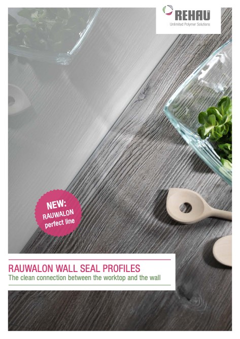 Rehau - Catálogo RAUWALON WALL SEAL PROFILES