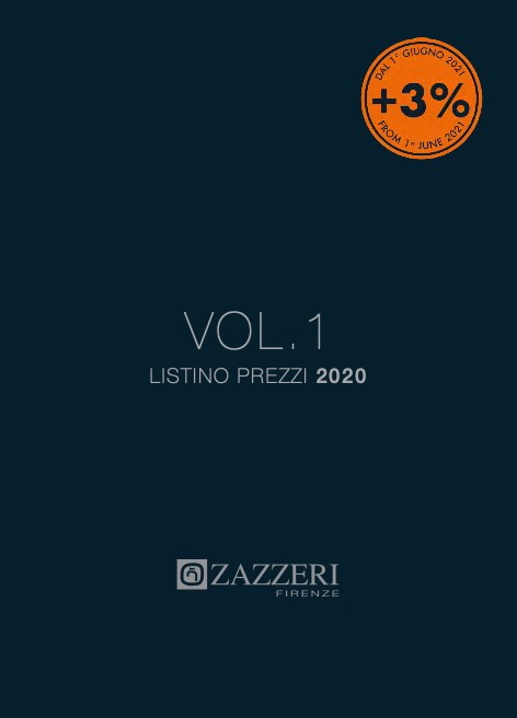 Zazzeri - Lista de precios Vol.1 2020 (agg.06/2021)