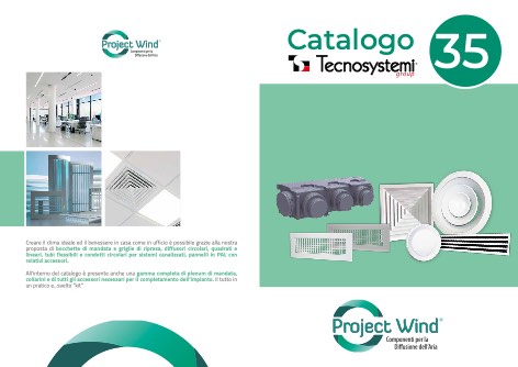 Tecnosystemi - Catalogo Project wind N° 35