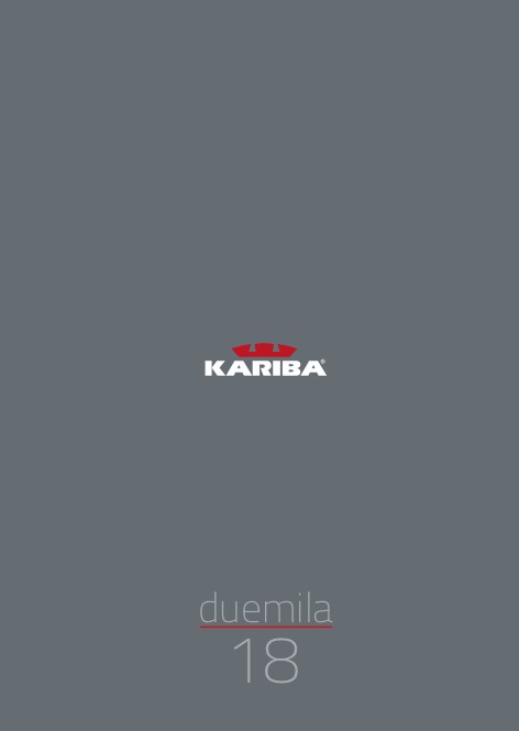 Kariba - Catalogue DUEMILA18