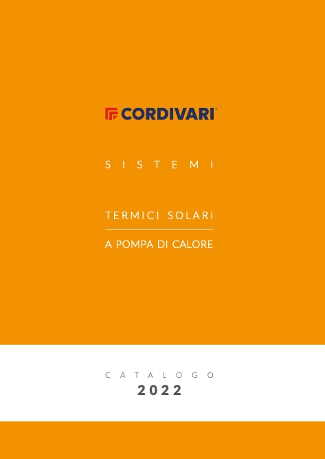 Cordivari - Catálogo Termici Solari e a Pompa di Calore