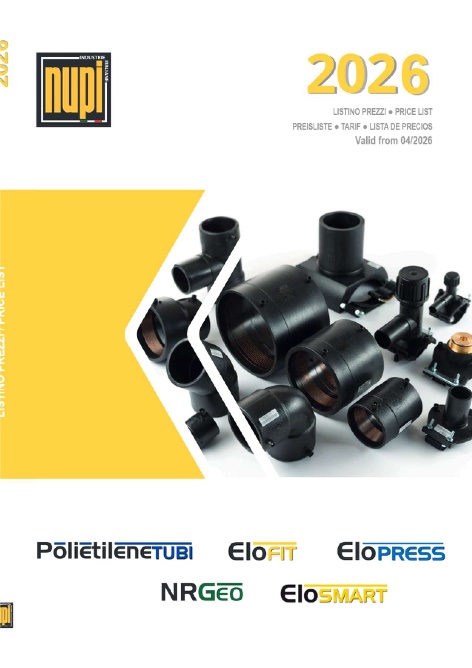 Nupi Industrie Italiane - Price list PE 2026