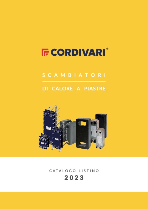 Cordivari - Price list Scambiatori di calore a piastre