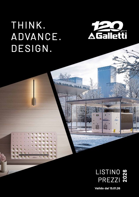 Galletti - Price list 2026