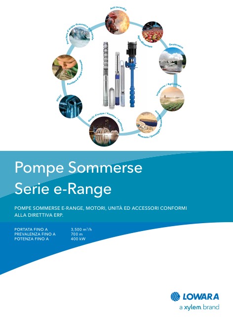 Xylem Lowara - Catálogo Pompe Sommerse