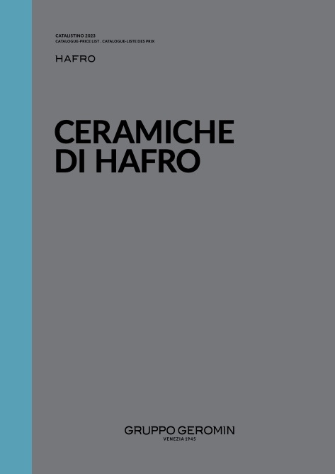 Hafro - Geromin - Price list Ceramiche di Hafro