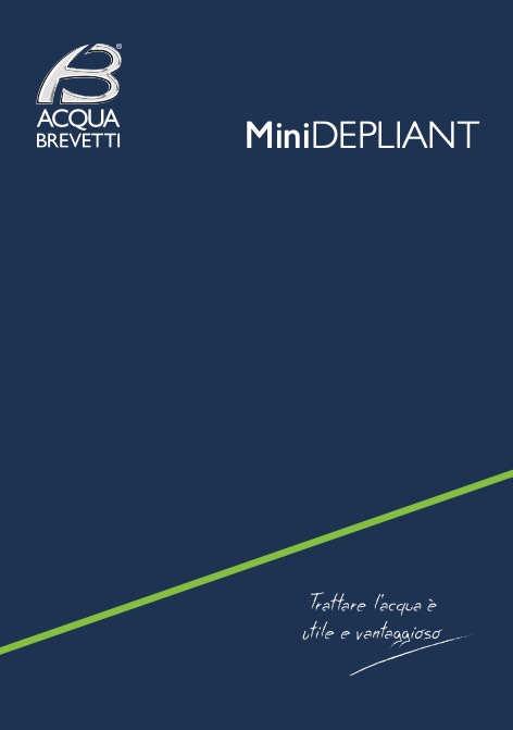 Acqua Brevetti - Catalogue MiniDEPLIANT