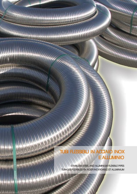 Multiclima - 目录 Tubi flessibili in acciaio INOX e alluminio