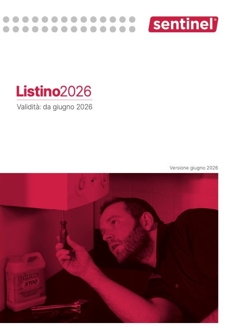 Sentinel - Listino prezzi Giugno 2026