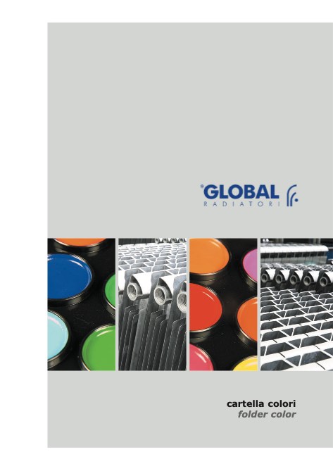 Global Radiatori - Catálogo Cartella Colori