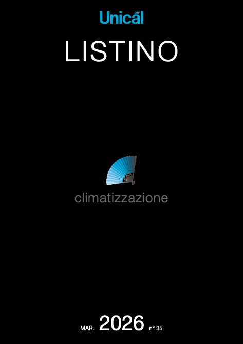 Unical - Listino prezzi CLIMATIZZAZIONE