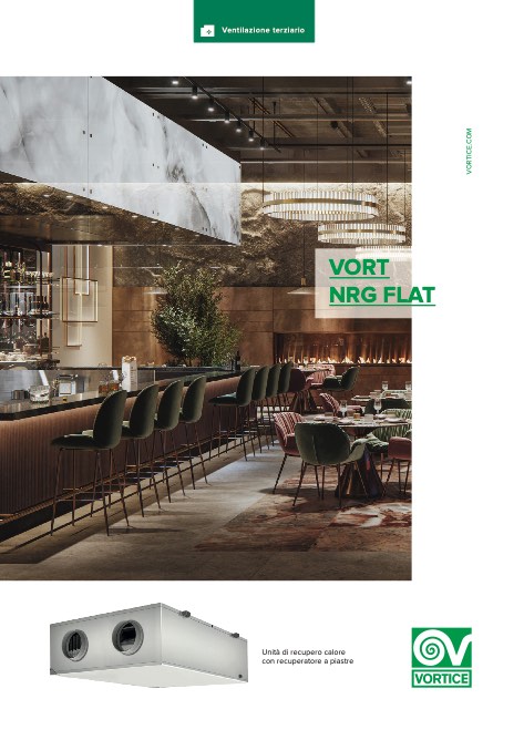 Vortice - Catálogo Serie NRG FLAT