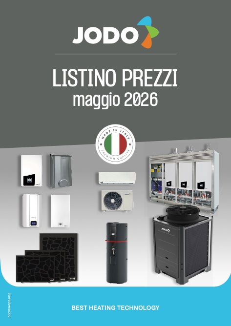 Jodo - Listino prezzi Maggio 2026