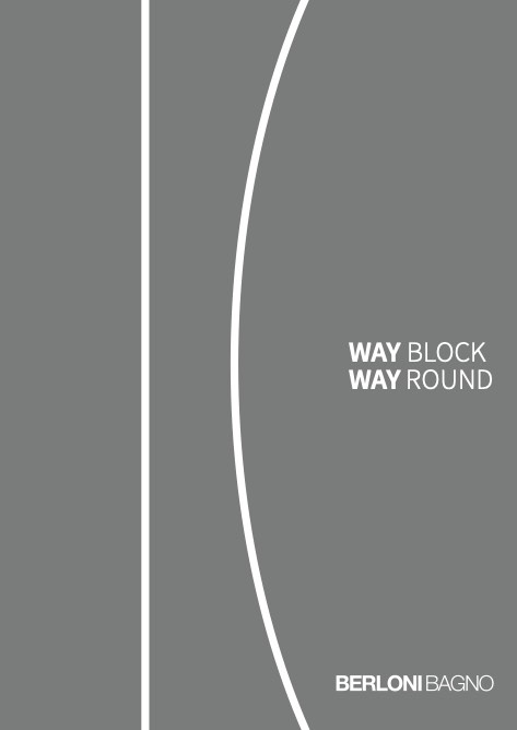 Berloni Bagno - Price list Way Block - Way Round