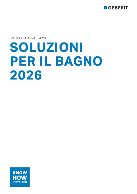 Geberit - Liste de prix Soluzioni per il bagno