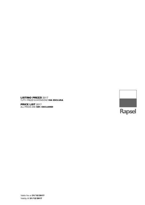 Rapsel - Price list 2024 (Rev. 1)