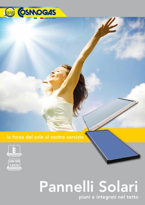 Cosmogas - Catálogo Pannelli Solari