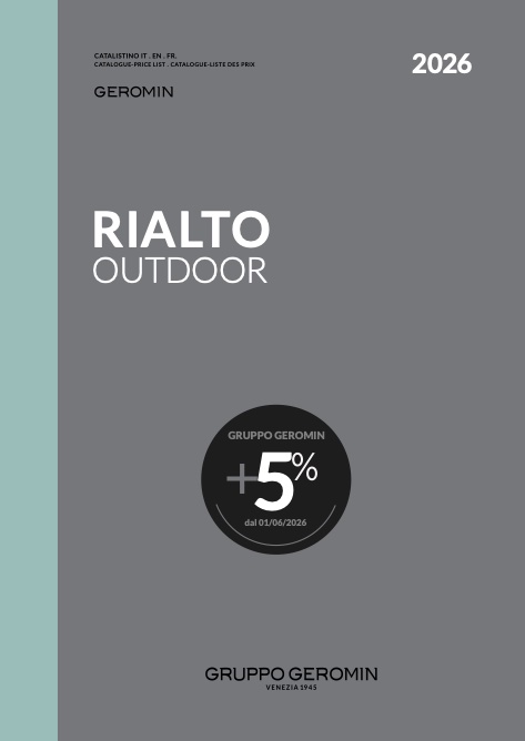 Hafro - Geromin - Price list RIALTO_OUTDOOR