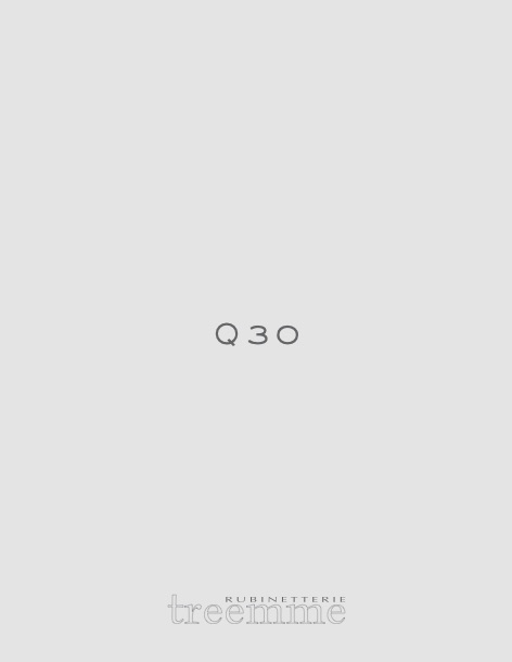 Rubinetterie Treemme - Katalog Q30
