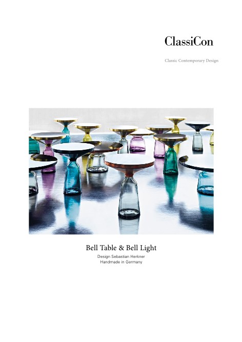 ClassiCon - Catálogo Bell Table & Bell Light