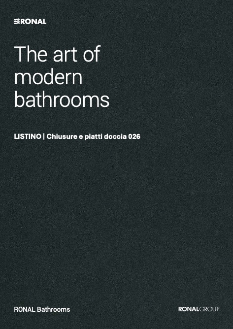 Glass - Lista de precios CHIUSURE E PIATTI DOCCIA