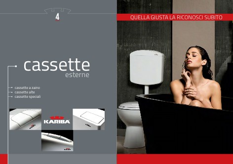 Kariba - Catálogo CASSETTE ESTERNE