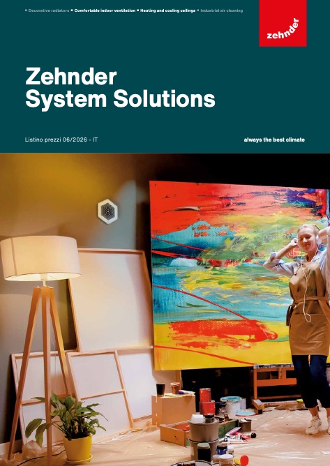 Zehnder Systems - Lista de precios 06/2026