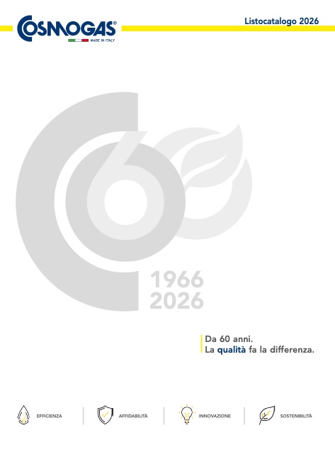 Cosmogas - Lista de precios Luglio 2026